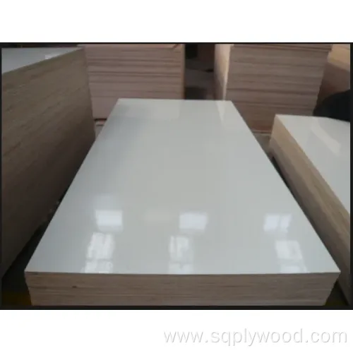 White Melamine Overlay Laminate Faced Plywood